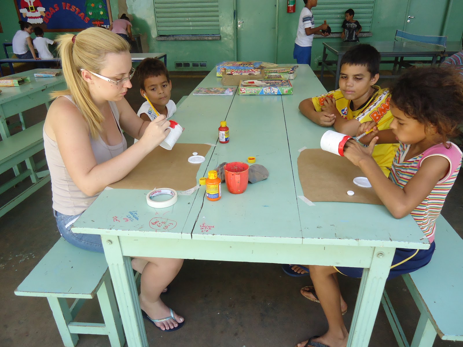Programa Escola da Família "Pontes Gestal": "ARTESANATO COM MATERIAL ...