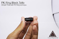 Jual alat sulap Pk Ring Black tatto Jual alat sulap Pk Ring Black tatto