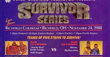 Enuffa.com The History of WWE Survivor Series (1988)