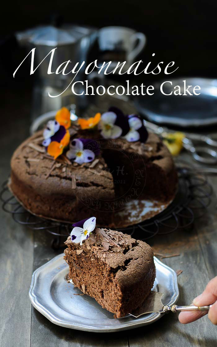 Chocolate Cake with Mayonnaise Lisa's Lemony Kitchen