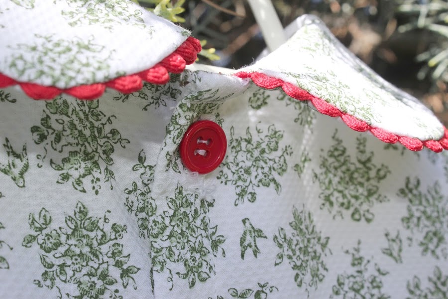 DIY Ropa de bebé: Vestido de flores y mangas de globo. patrón gratis