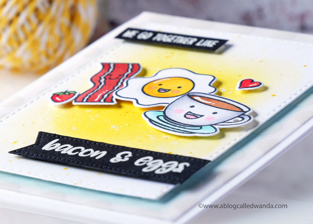 Sunny Studio Stamps: Breakfast Puns Purrfect Birthday Clean Simple Cards by Wanda Guess