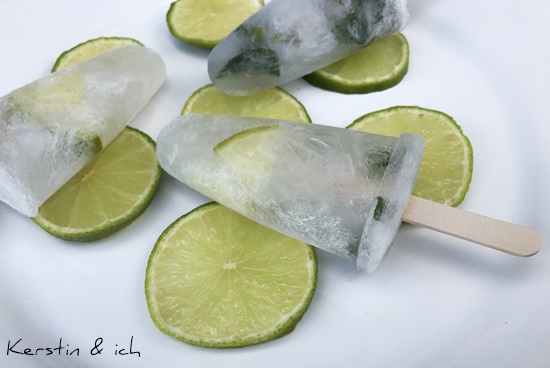 Kerstin &amp; ich: Selbermachen | Gin Tonic Eis am Stiel und eine Gewinnerin