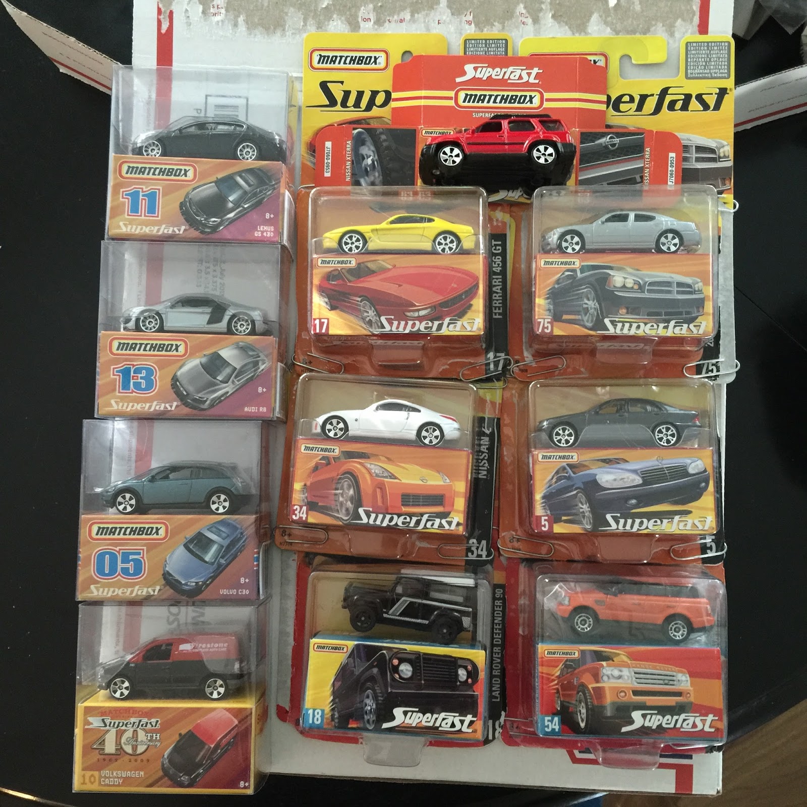 matchbox superfast list