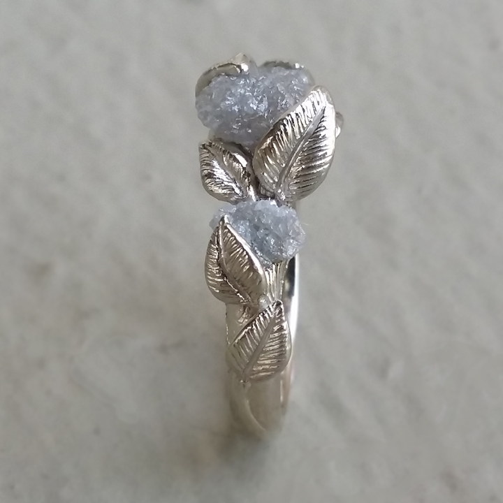 Dawn Vertrees Raw Uncut Rough Engagement Wedding Rings Engagement Ring