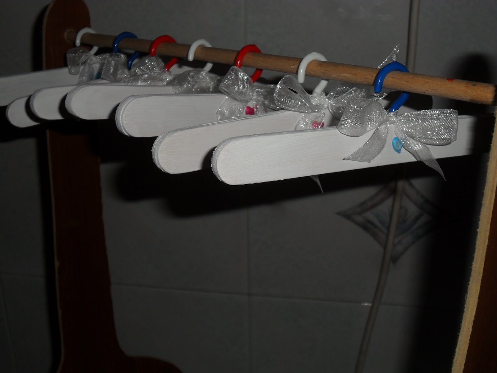 Olive Groves and Doll Knits Diy Doll Clothes Hangers