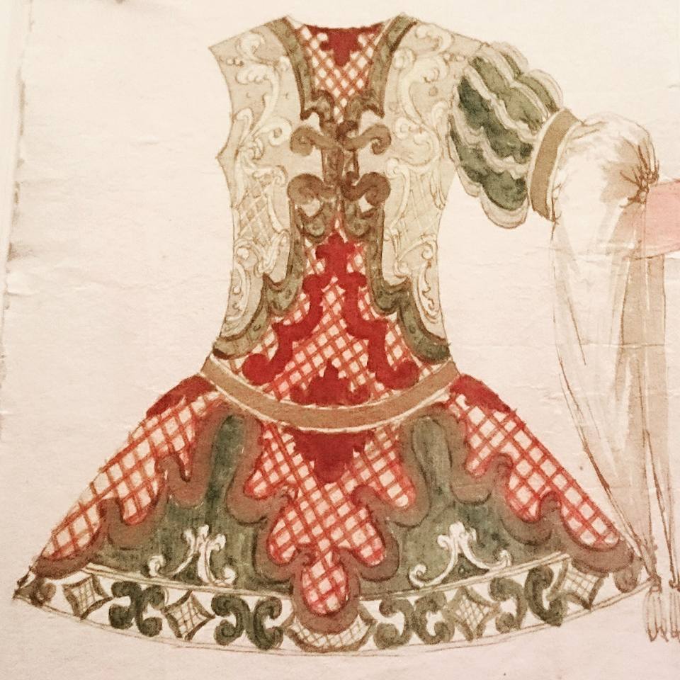 Thread, Fashion and Costume Opera Costumes of 1740's Bologna