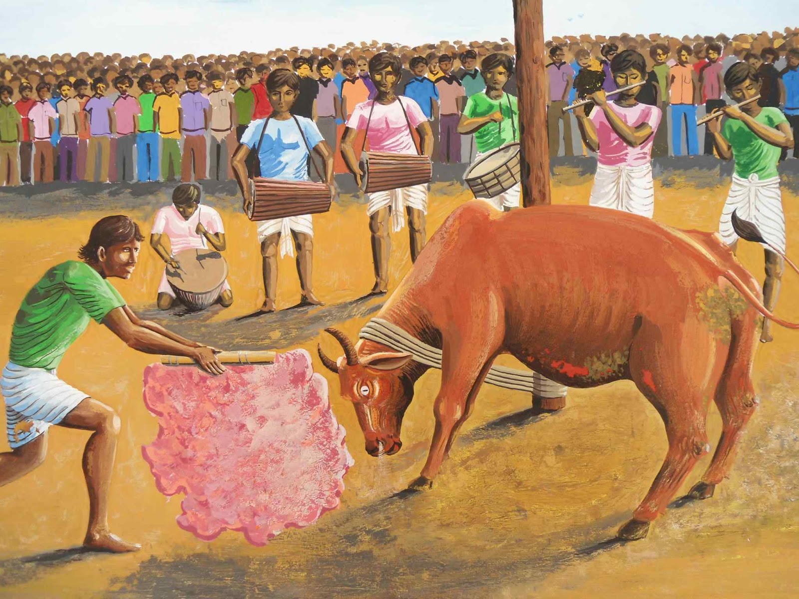 Bull dance