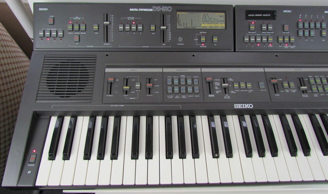 MATRIXSYNTH Rare SEIKO DS202 Keyboard + DS310 Synth & DS320 Sequencer