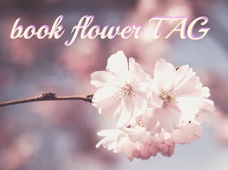book flower tag