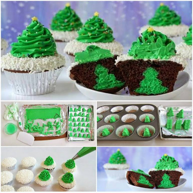 Cupcakes para o Natal 