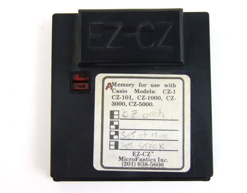 MATRIXSYNTH Casio EZCZ Memory Cartridge for CZ Synthesizer