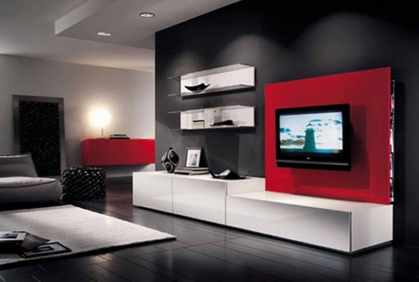 Top 40 modern TV designs Living room TV wall units 2019