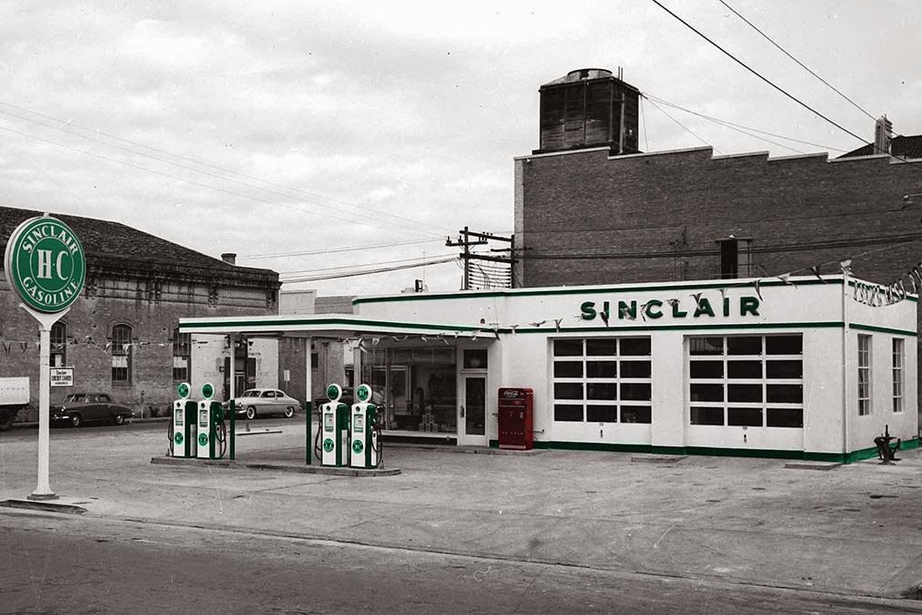 Brownsville Station A look back at Sinclair service station on corner