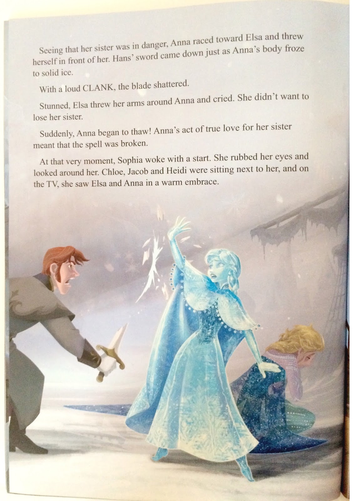 A Personalised Frozen Story Book Newcastle Family Life