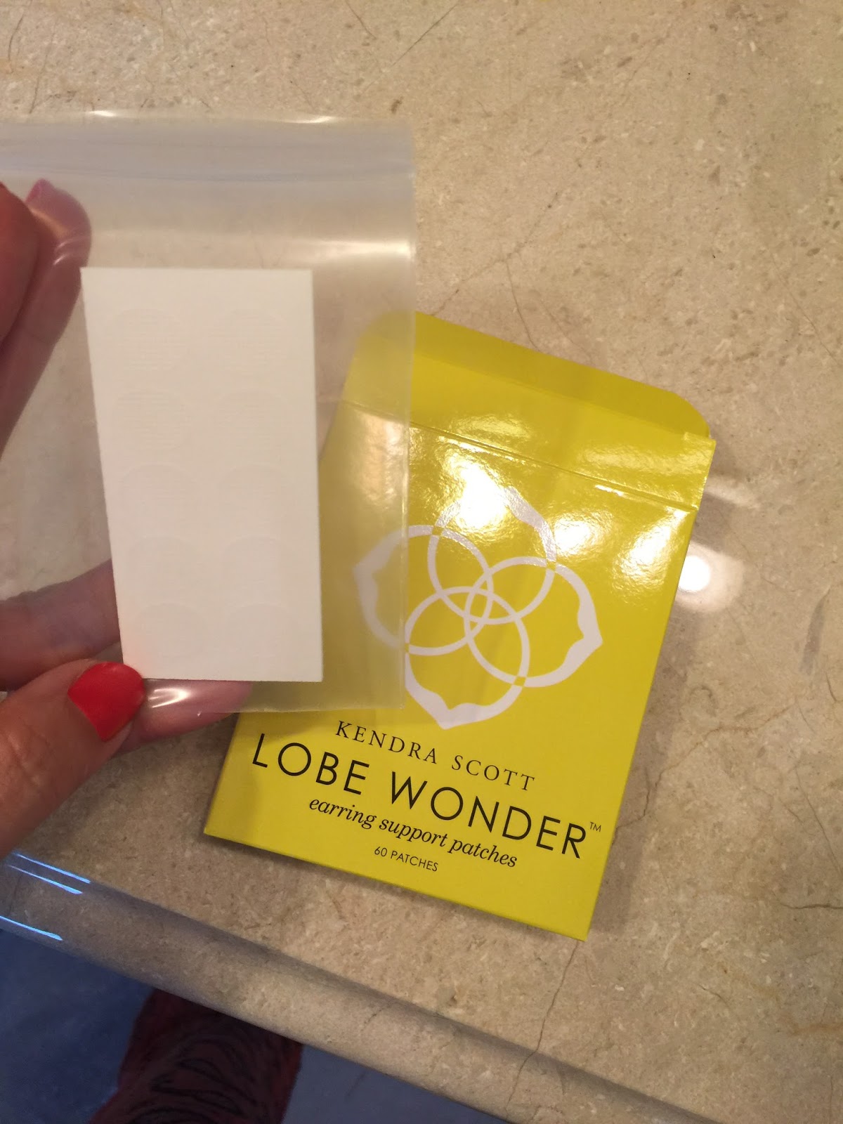 Lobe Wonder Earring Support Patches - 60 patches