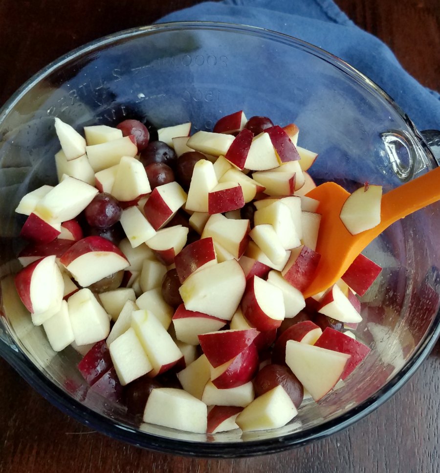 Cooking With Carlee Apple Salad with Honey Yogurt Dressing