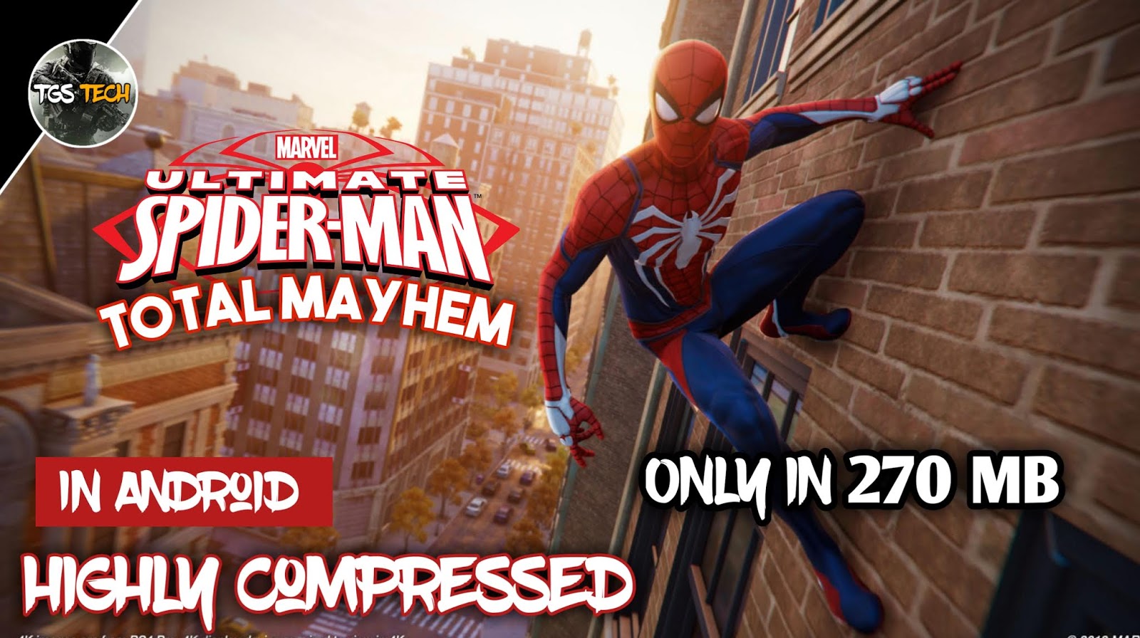 How To Download Spider Man Total Mayhem Hd In Android Highly Compressed In Only 270 Mb All Gpu Support Tgs Tech