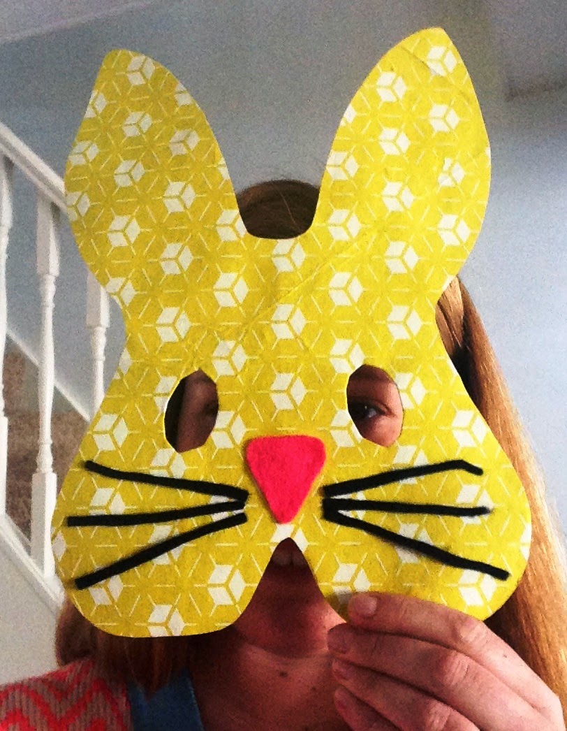Nati's Little Things Easter bunny mask