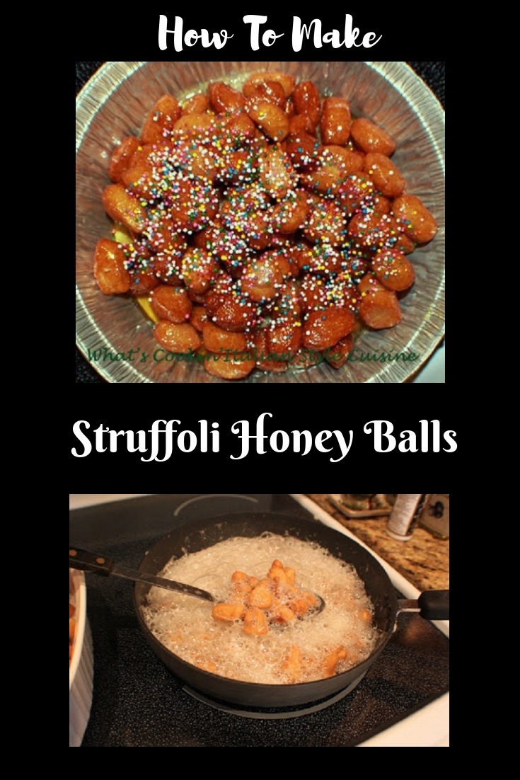 Struffoli Fried Honey Balls | What's Cookin' Italian Style Cuisine