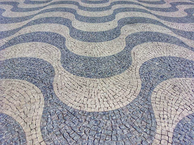 Calçada portuguesa Portugal