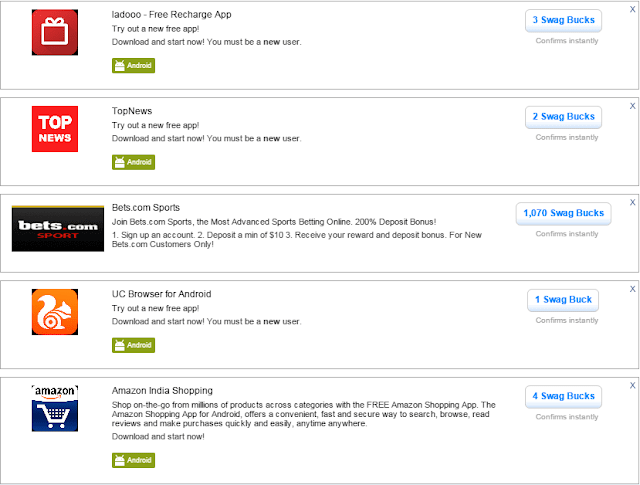 Complete offers to earn more SB Complete offers to earn more SB