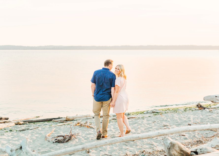 Discovery Park Engagement Session-Seattle Engagement Photographers-Something Minted Photography
