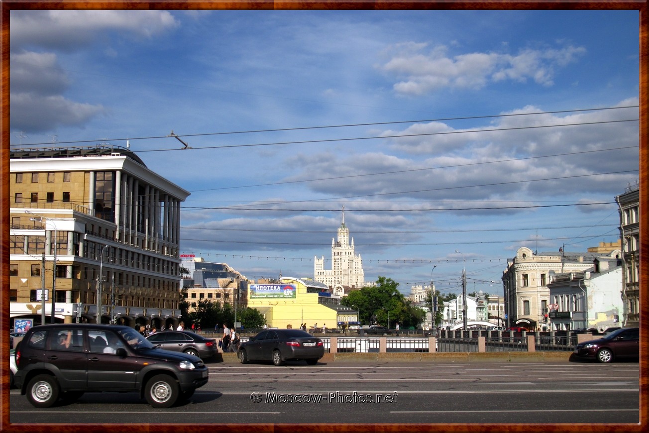 Intersection in central Moscow