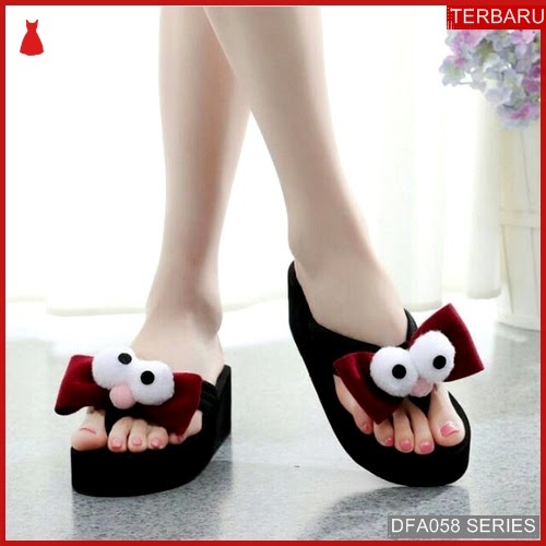 DFA058M32 M01 SANDAL WEDGES ANNISA WANITA SPO DEWASA 4745 SPON ANNISA