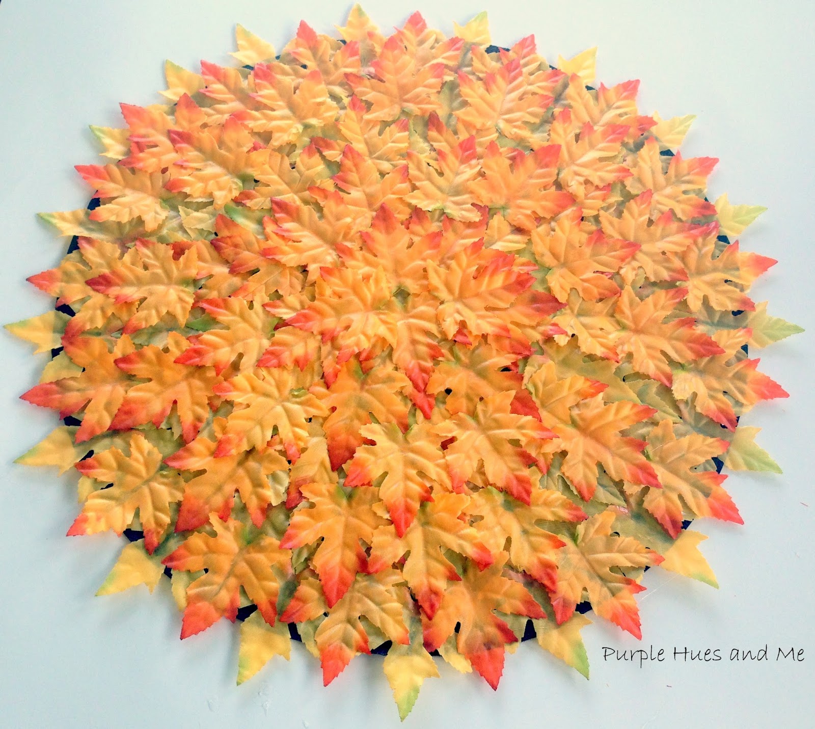 Салфетки декоративные осенние листья