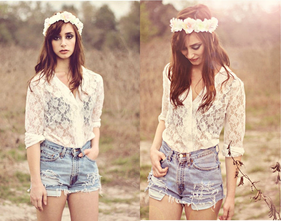 E ae Garota? TaNaModa Tiaras de Flores e Spikes