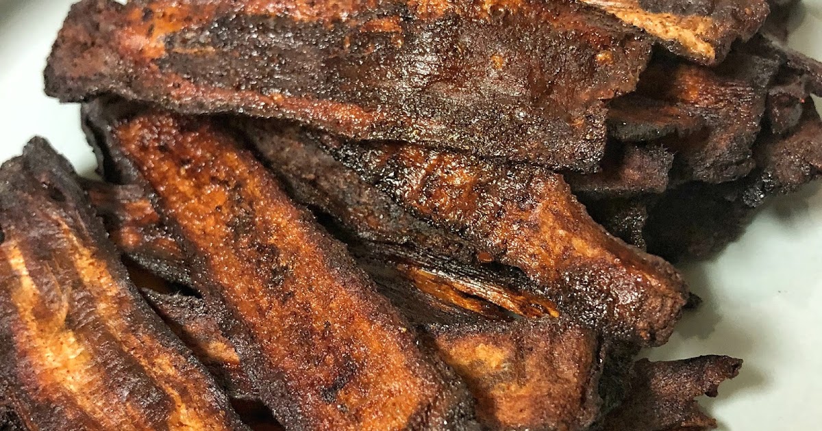 Crispy Eggplant Bacon Strips