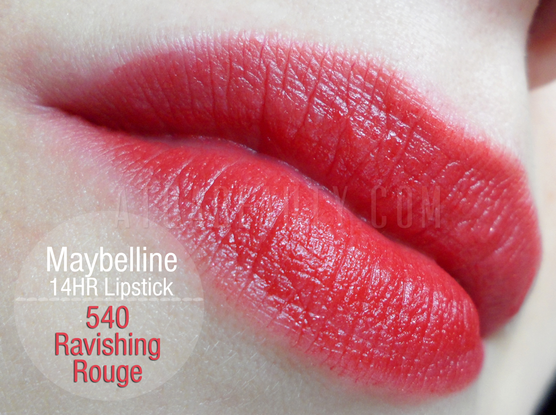 Maybelline, SuperStay, 14HR Lipstick, 540 Ravishing Rouge