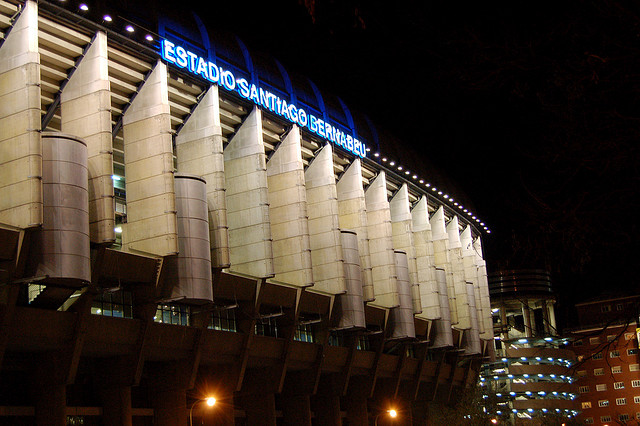 stadio Santiago Bernabeu Real Madrid