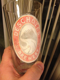 Faded Deschutes Brewery Glass