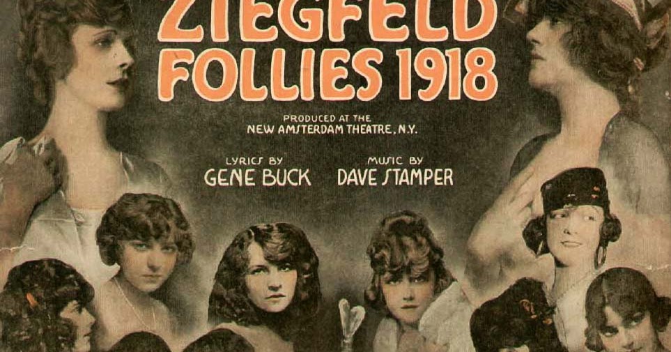 VINTAGE PHOTOGRAPHY Ziegfeld Follies 1918