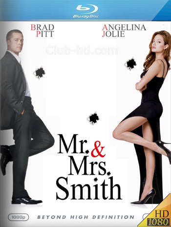 Mr. and Mrs. Smith (2005) 1080p BDRip Dual Latino-Inglés [Subt. Esp] (Acción. Comedia)
