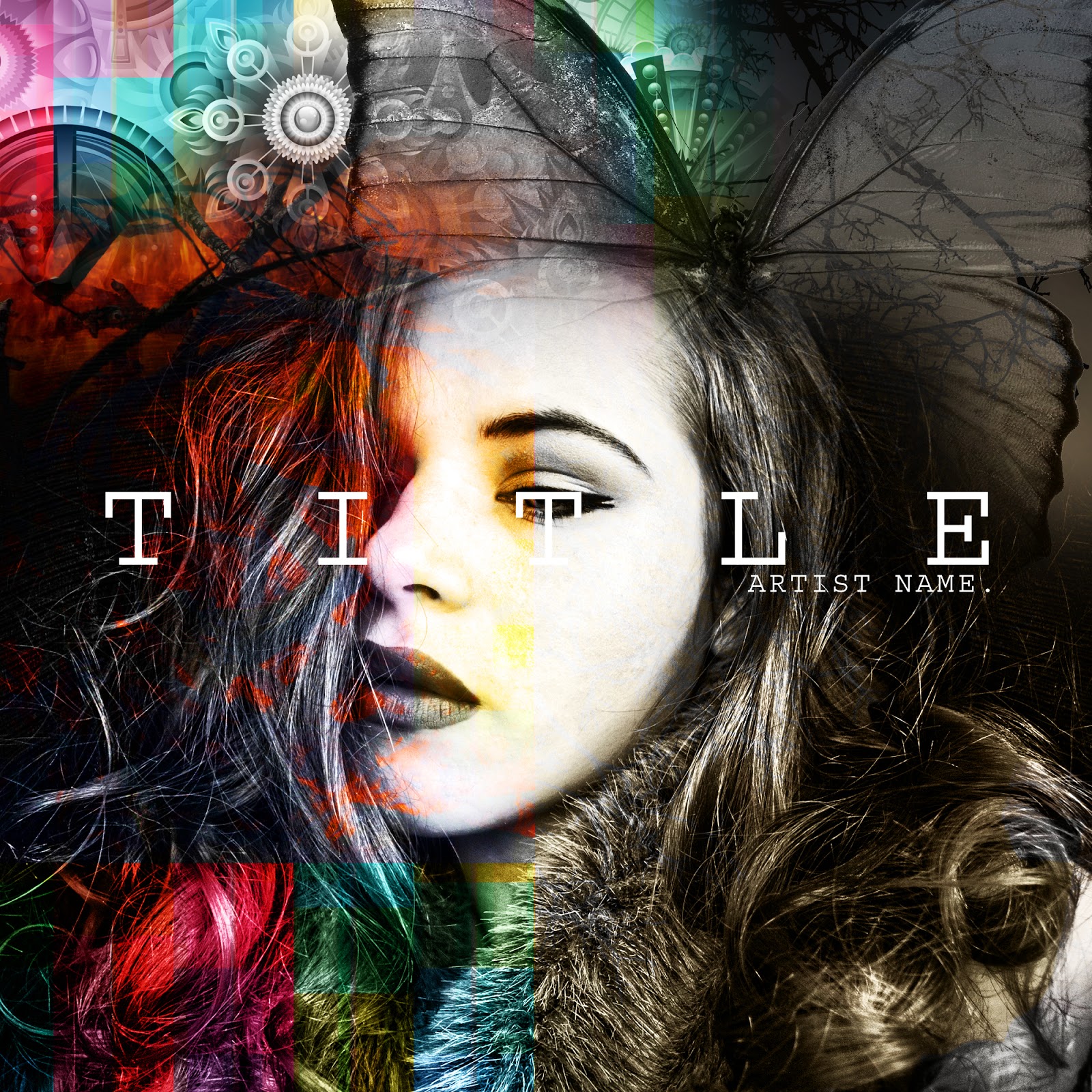 Graphic Design Album Covers Album Cover Art 25 PurelyTypographic 