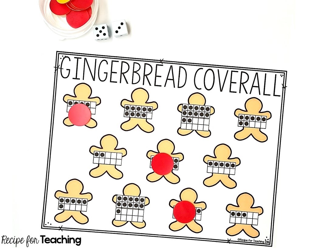 Gingerbread Coverall Games Recipe for Teaching