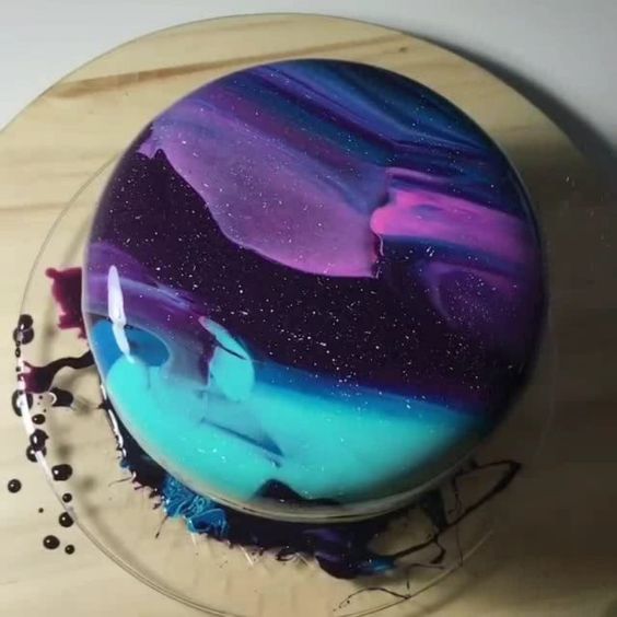 Easy Mirror Glaze Recipe
