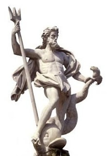 Poseidon, god of the sea