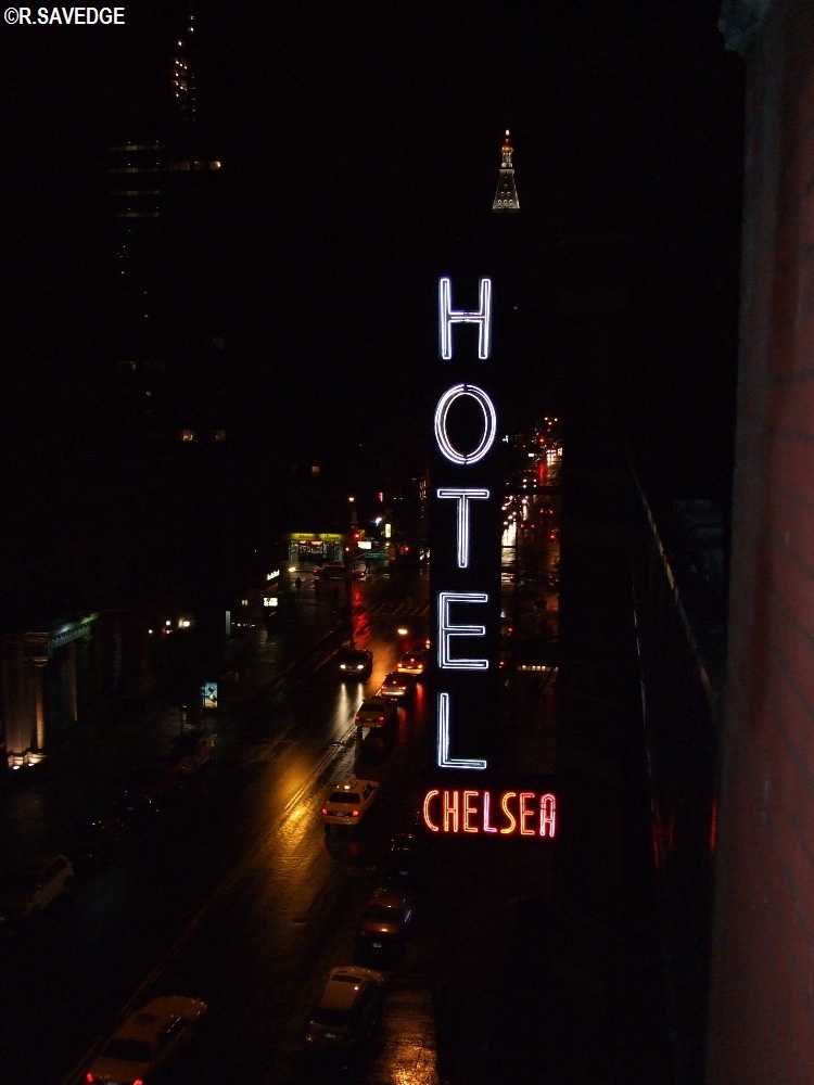 New York Neon: Hotel Neon: The Chelsea Hotel