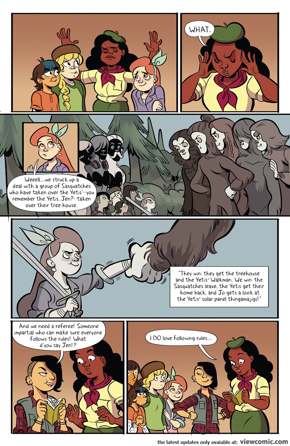 Lumberjanes 035 2017 Read Lumberjanes 035 2017 comic online in high