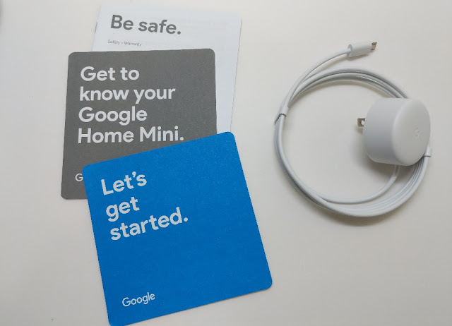 Unboxing of Google Home Mini