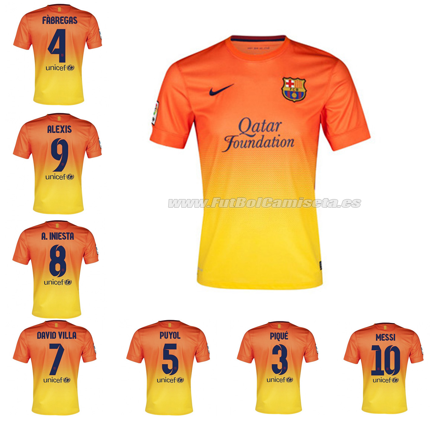Nuevas Camiseta del FC Barcelona: 07/30/12