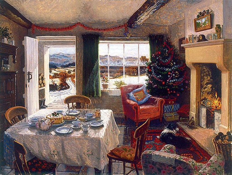 Stephen Darbishire 1940 | British Interiors and Landscape painter Stephen Darbishire 1940 | British Interiors and Landscape painter