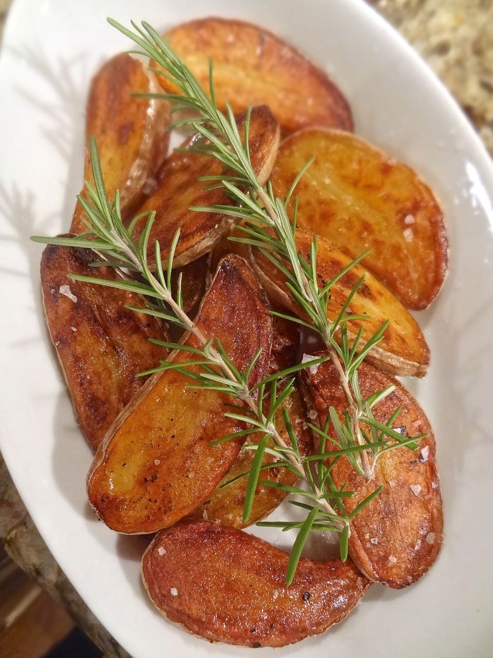 Scrumpdillyicious OvenRoasted Fingerling Potatoes in Duck Fat