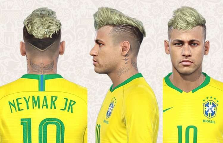 neymar new look 2018