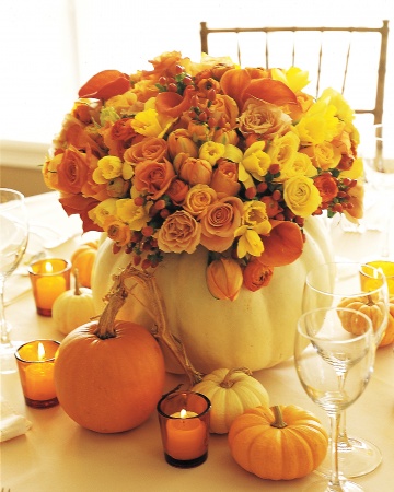 Sure Fit Slipcovers: Decorating With Pumpkins