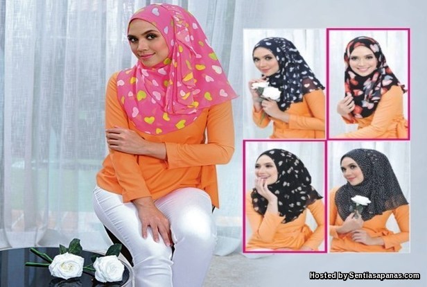 Wajah Fotogenik, Diana Danielle Jadi Model Tudung Fareeda Wajah Fotogenik Diana Danielle